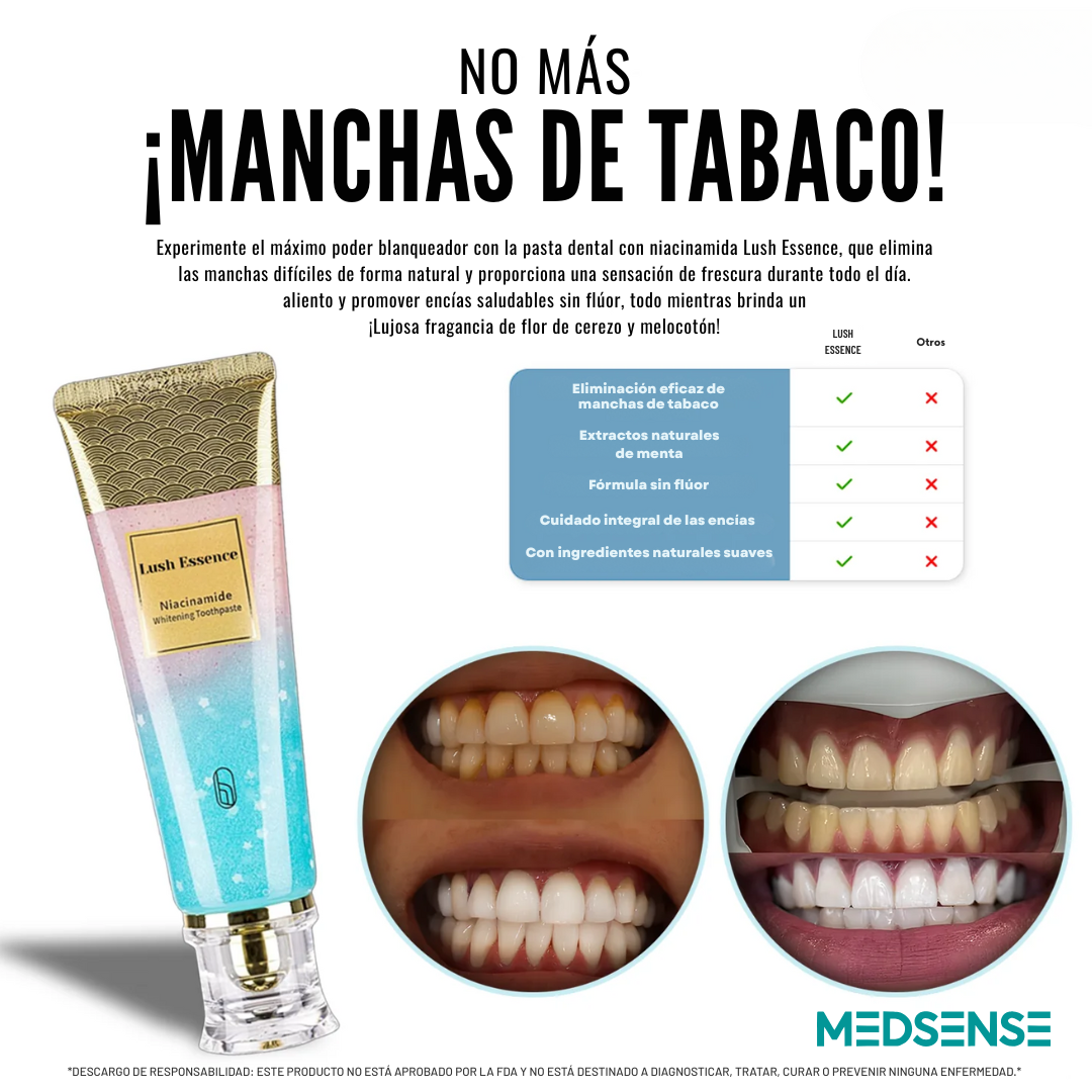 Crema Dental con Niacinamida – Lush Essence